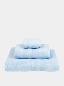  Light Blue Elegance Cotton Towel Torres Novas