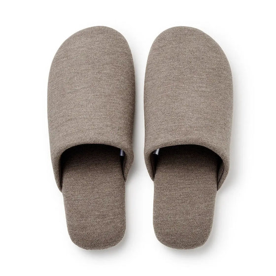 Light Brown Unisex Soft Slippers MUJI UK