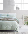 Light Green Organic Cotton Pillowcase Undercover Living