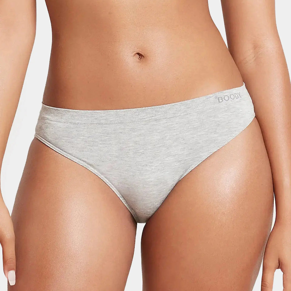 Light Grey Marl Classic Bikini Boody