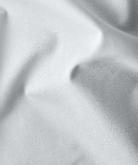 Light Grey Tencel Cotton Flat Sheet Undercover Living