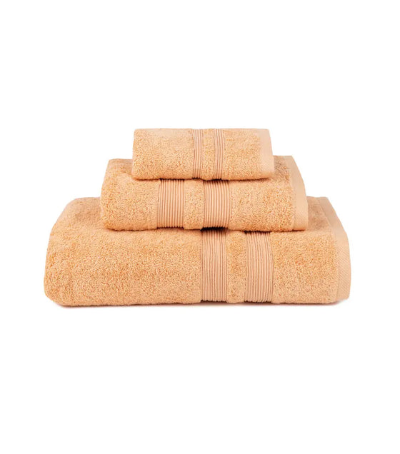 Light Orange Elegance Cotton Towel Torres Novas