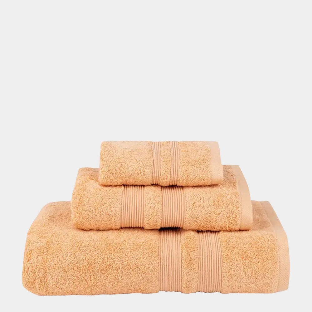 Light Orange Elegance Cotton Towel Torres Novas