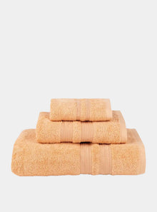  Light Orange Elegance Cotton Towel Torres Novas