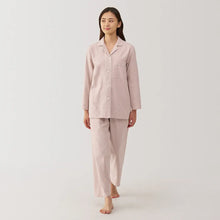  Light Pink Women's Side Seamless Flannel Pyjamas MUJI UK