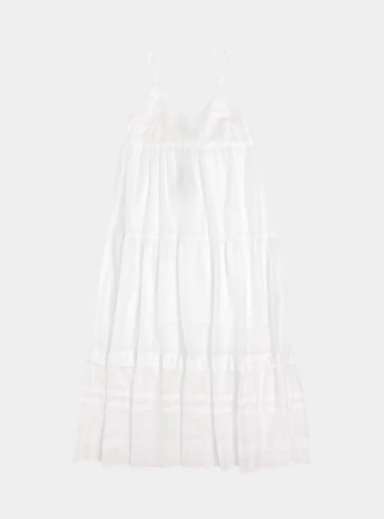 Lightness of Being Maxi Dress White NOKAYA