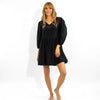 Lightness of Being Mini Dress Black NOKAYA