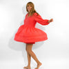 Lightness of Being Mini Dress Red NOKAYA