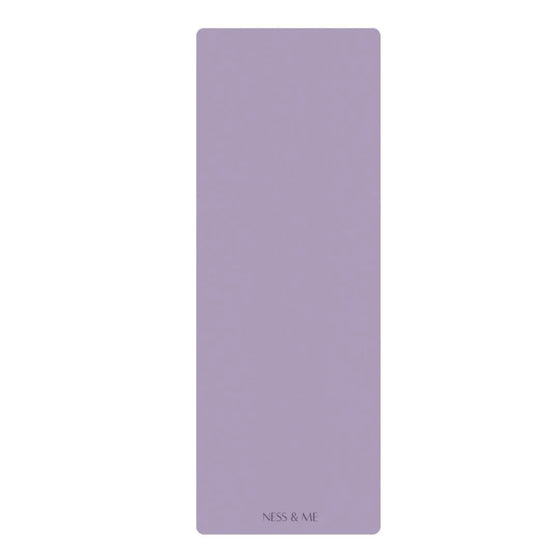 Lilac Anti-Slip Yoga Mat 4mm (+ Free Carry Strap) NESS & ME