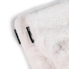 Little and Large Silky Soft White Faux Fur Hot Water Bottle Gift Set CosyPanda