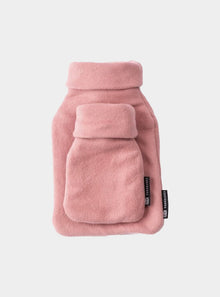  Little and Large Pink Organic Cotton Hot Water Bottle Gift Set