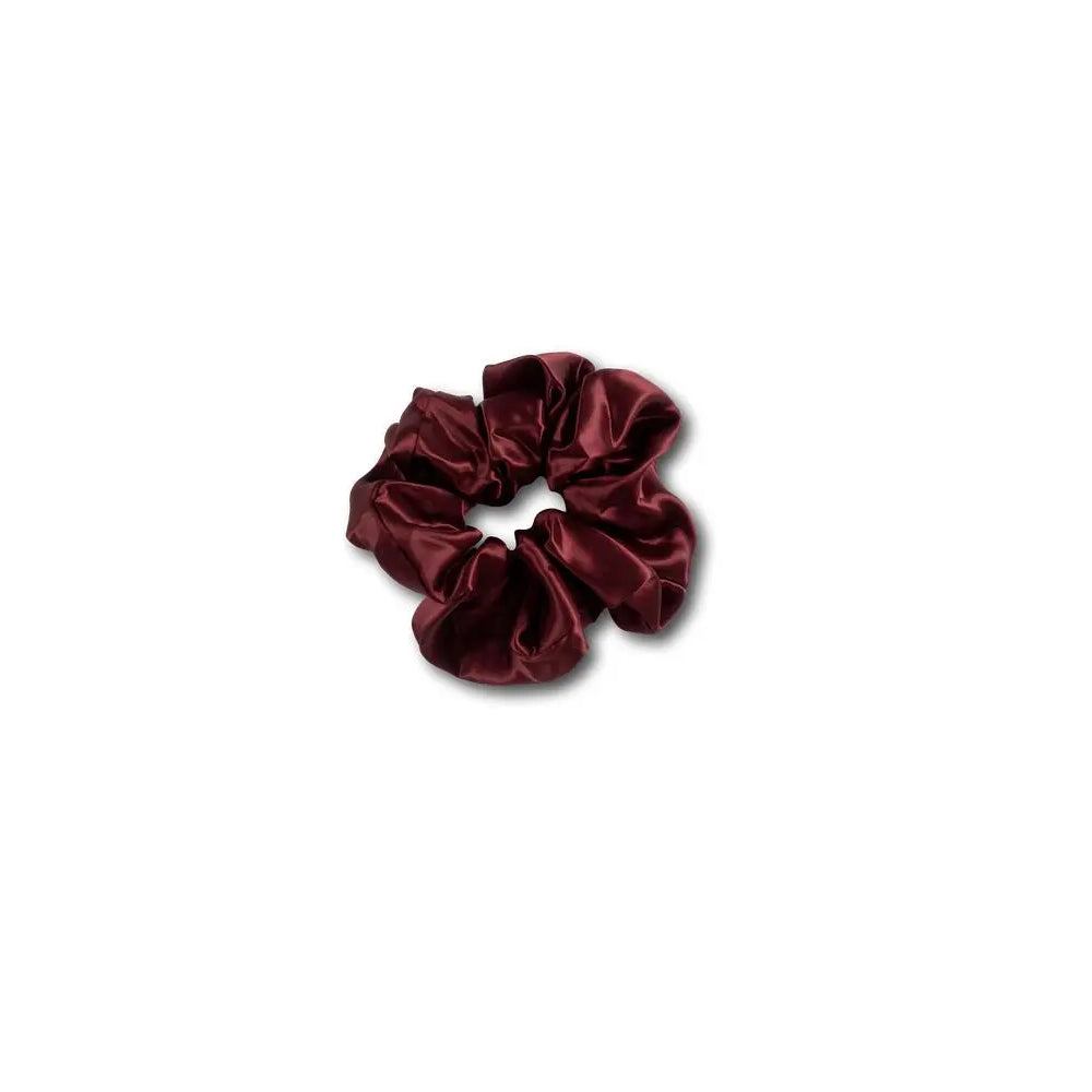 Liv Lindley Mulberry Silk Merlot Scrunchie Liv Lindley Silk Studio