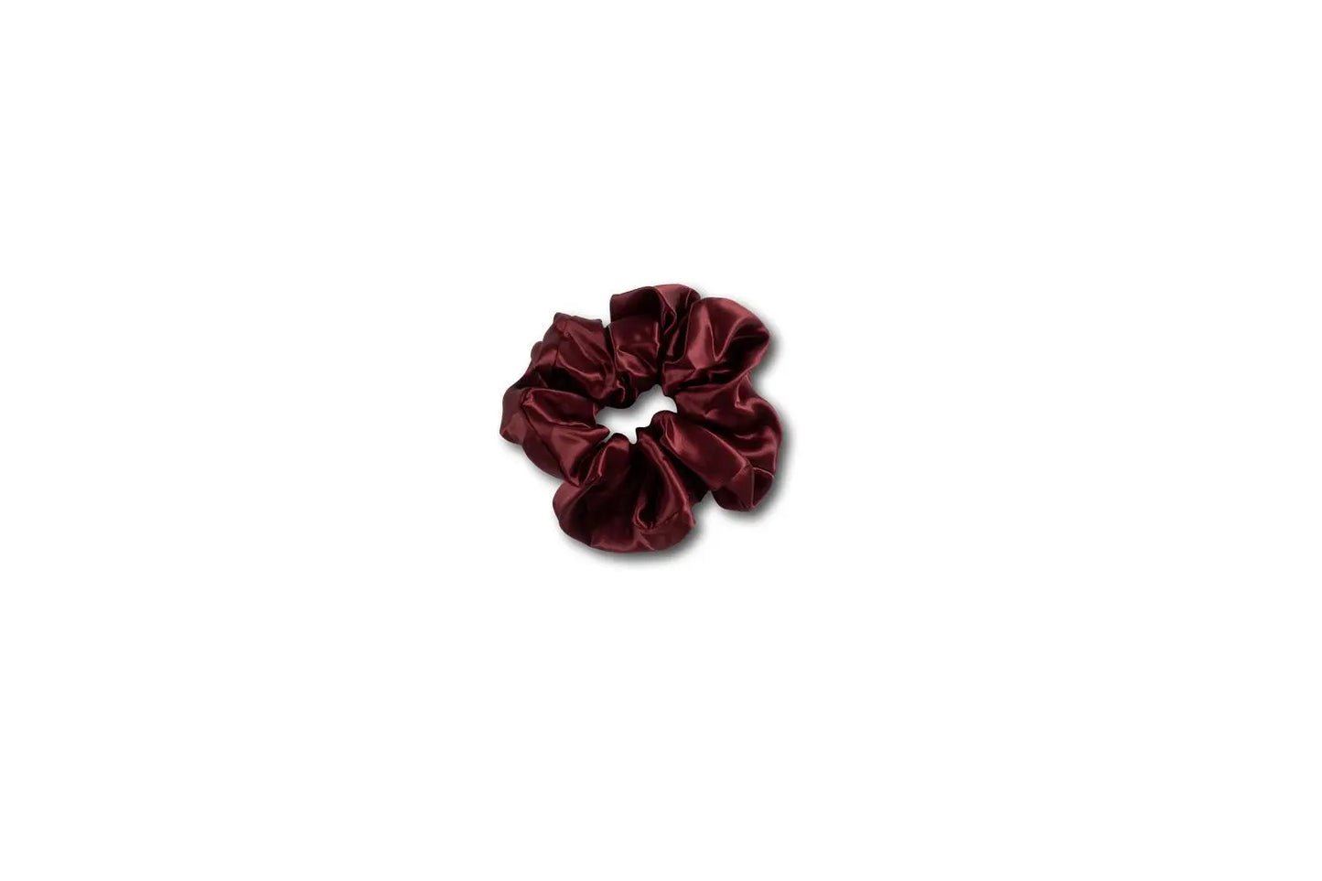 Liv Lindley Mulberry Silk Merlot Scrunchie Liv Lindley Silk Studio