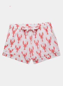  Lobster Women's Organic Cotton Pyjama Short Myza