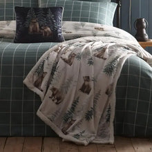  Lodge Bear Walks Bedspread Dunelm