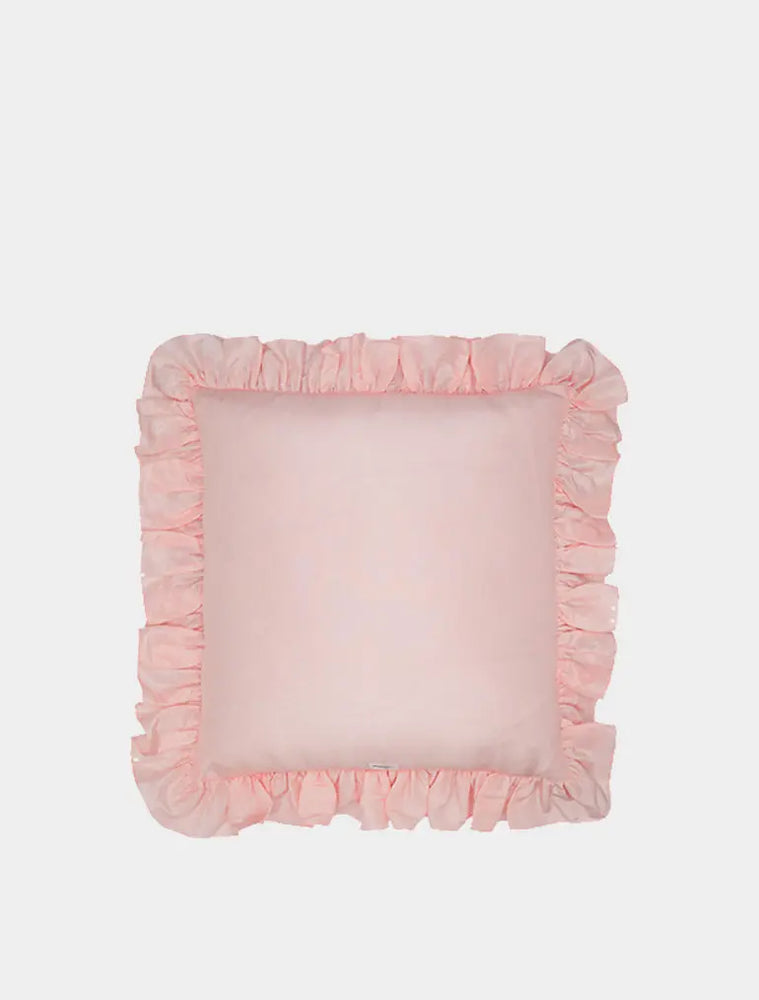 Lohini Silk Ruffle Cushion Daughters of Gaea