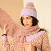 Lolly Beanie Bobble Hat - Lilac Cara & The Sky