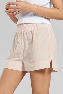  Lomandra Ethical-Cotton Shorts - Dawnlight Coral Peachaus