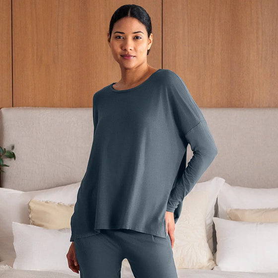 Long Sleeve Loose Fit Top — NATTWELL™ Dagsmejan