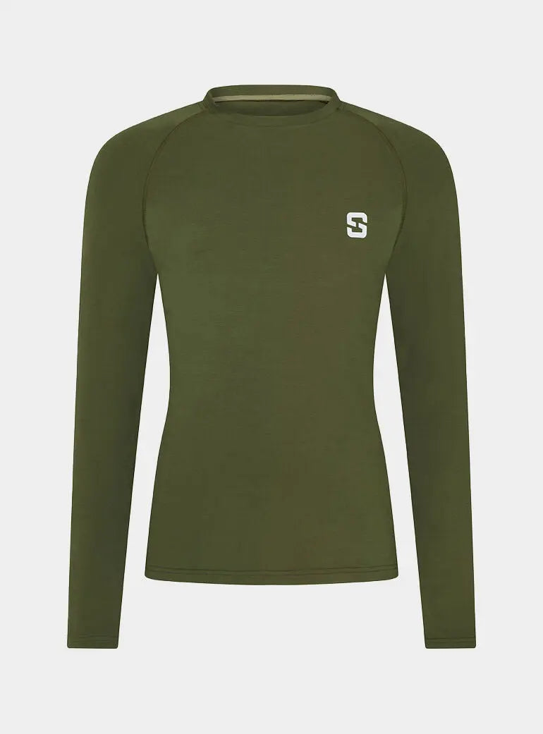 Long Sleeve Top - Earth Khaki Sōma Sportswear