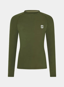  Long Sleeve Top - Earth Khaki Sōma Sportswear