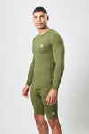 Long Sleeve Top - Earth Khaki Sōma Sportswear