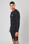 Long Sleeve Top - Marl Black Sōma Sportswear