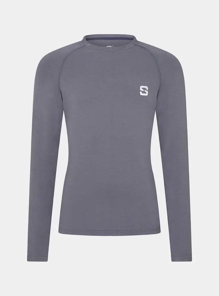 Long Sleeve Top - Pearl Grey Sōma Sportswear