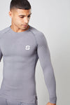 Long Sleeve Top - Pearl Grey Sōma Sportswear