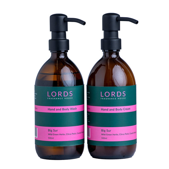 Hand and Body Wash & Cream Duo