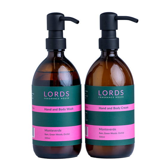 Hand and Body Wash & Cream Duo