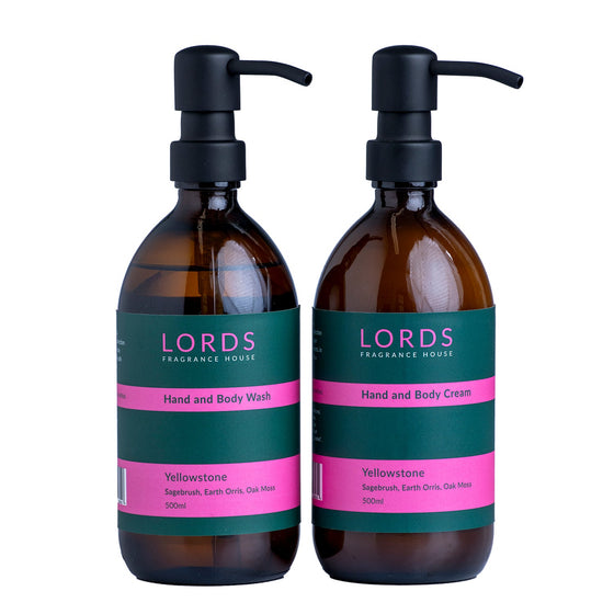 Hand and Body Wash & Cream Duo