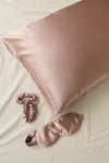 Lotus 100% Mulberry Silk Pillowcase & Eye Mask Set NESS & ME