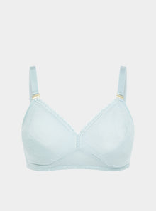  Lotus Recycled-Lace Fuller-Cup Soft Bralette - Fjordland Green Peachaus