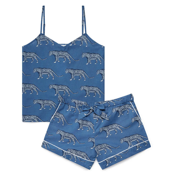 Lovely Leopards Women's Cami Organic Cotton Short Set Myza