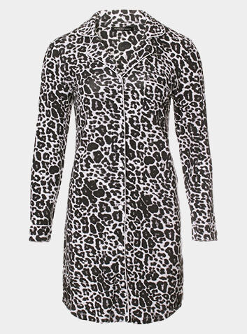 Luxe Leopard Bamboo Nightshirt