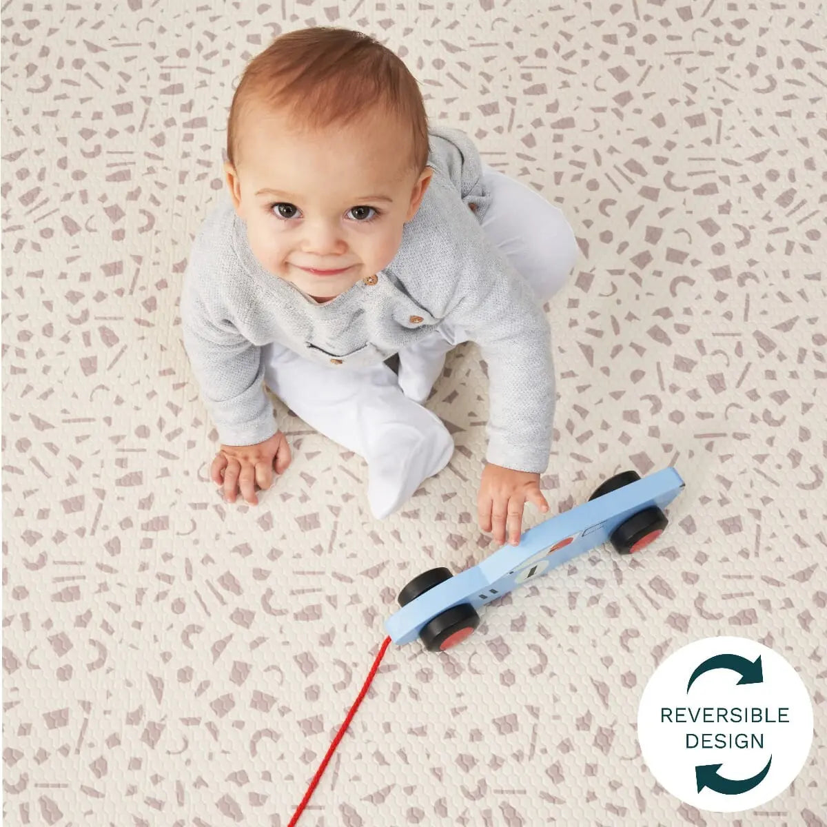 Luxury Padded XL Play Mat - Bubble & Terrazzo Tutti Bambini