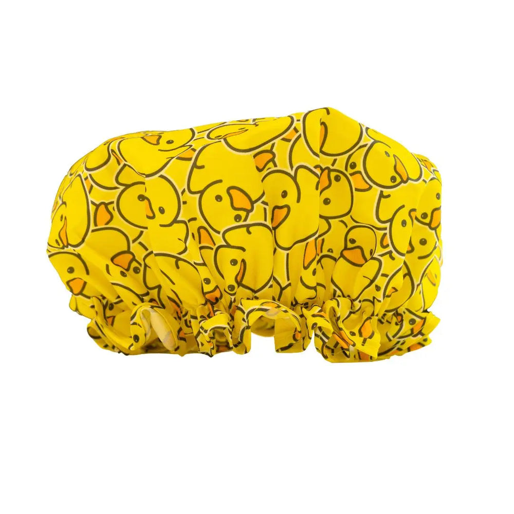 Luxury Shower Cap - Duck Print SMUG