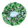 Luxury Shower Cap - Palm Print SMUG