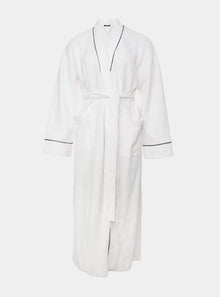  Luxury Suite Waffle Robe in White Pretty You London