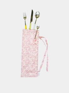  MITSI VALERIA PINK Liberty Cutlery Bag Coco & Wolf