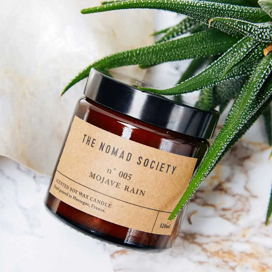 MOJAVE RAIN Scented Soy Candle - 120ml Nomad Society