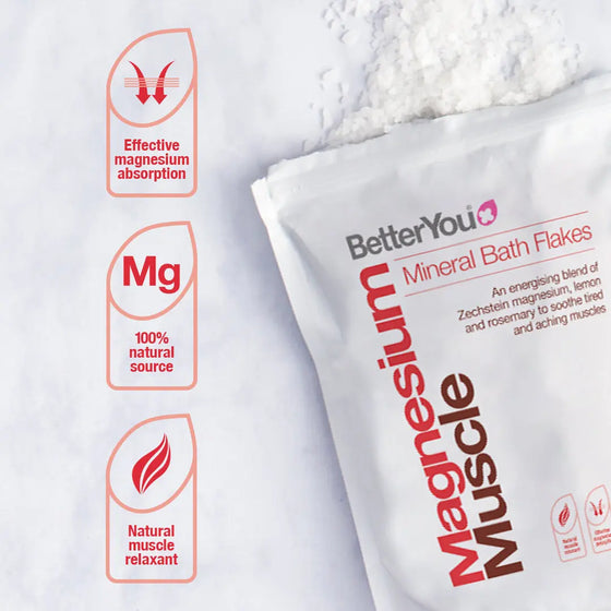 Magnesium Muscle Bath Flakes BetterYou