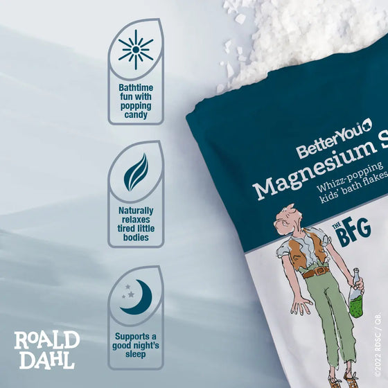 Magnesium Sleep Kids' Bath Flakes BetterYou