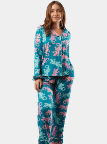  Majorcan Gecko Classic Pyjama Trouser Set Cosy Collective