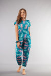 Majorcan Gecko T-Shirt Pyjama Trouser Set Cosy Collective