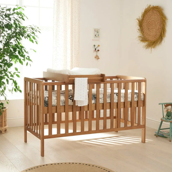 Malmo Cot Bed with Cot Top Changer & Mattress Tutti Bambini