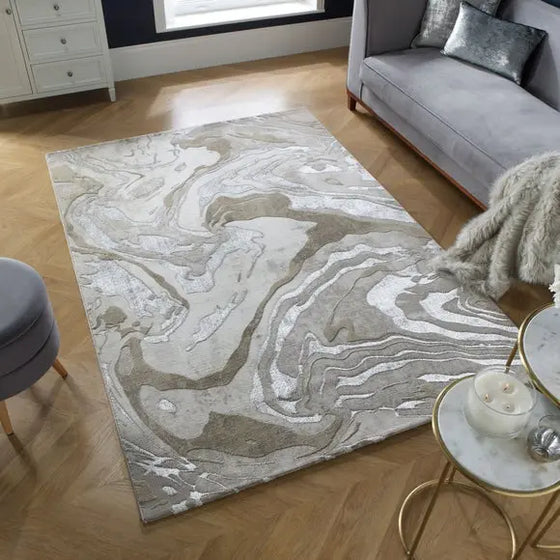 Marbled Rug Dunelm