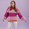 Marissa Bubble Stitch Stripe Jumper - Multi Cara & The Sky