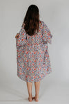 Martha Floral Block Printed Robe Naree Clothing